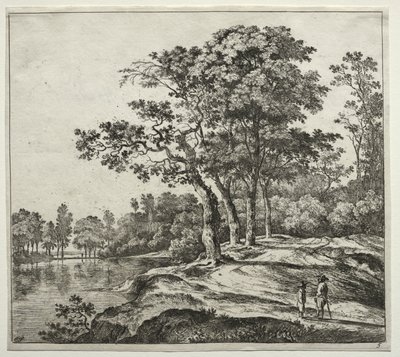 Cztery drzewa autorstwa Jan Hackaert