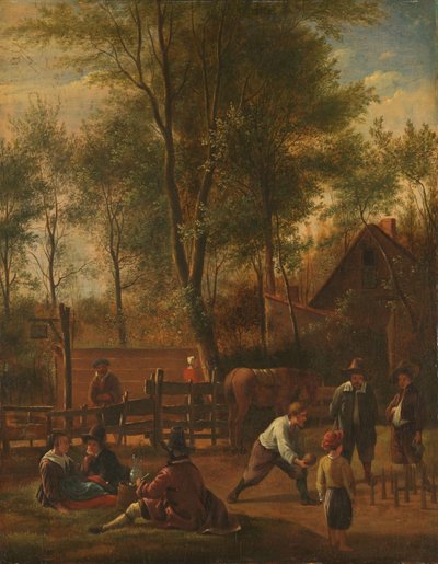 Meloniki autorstwa Jan Havicksz. Steen (copy after)