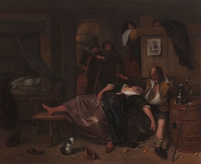 Pijana para Pijana para autorstwa Jan Havicksz. Steen