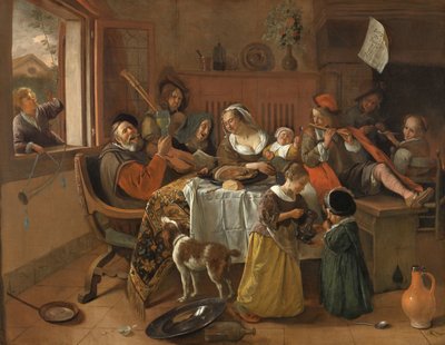 Wesoła rodzina Wesoła rodzina autorstwa Jan Havicksz. Steen
