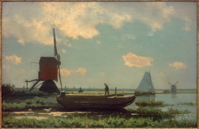 Polderlandschaft autorstwa Jan Hendrik Weissenbruch