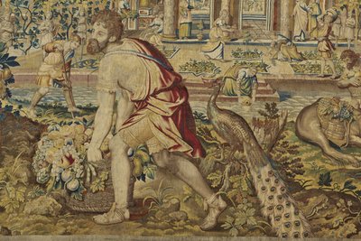 Fragment Vertumnus, z Vertumnus i Pomona, ok. 1630 autorstwa Jan II Raes