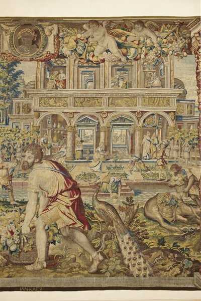 Fragment Vertumnus, z Vertumnus i Pomona, ok. 1630 autorstwa Jan II Raes