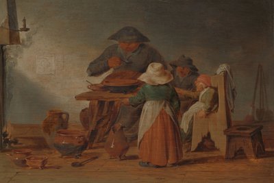 Posiłek chłopski autorstwa Jan Jansz Buesem (attributed to)