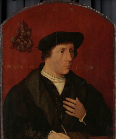 Portret mężczyzny autorstwa Jan Jansz Mostaert (circle of)