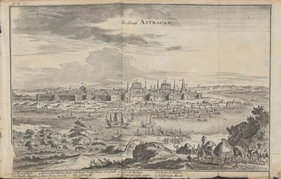 Astrachań Od: Trzy niezwykłe podróże, 1675 autorstwa Jan Jansz. Struys
