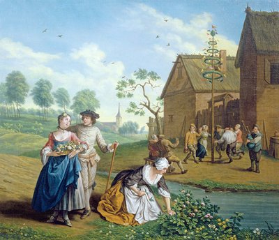 Cztery pory roku: Wiosna autorstwa Jan Josef the Elder Horemans