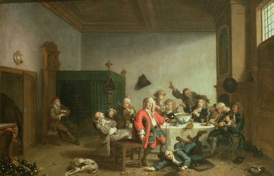 Wesoła impreza autorstwa Jan Josef the Younger Horemans