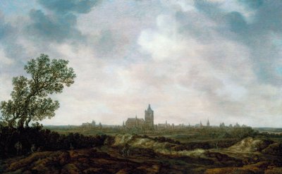 Widok Arnhem, 1633 autorstwa Jan Josephsz van Goyen