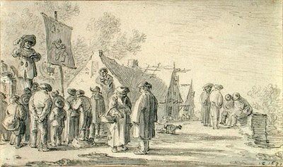 Scena wiejska autorstwa Jan Josephsz van Goyen