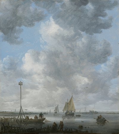 Nuda. Około 1646-50 autorstwa Jan Josephsz van Goyen