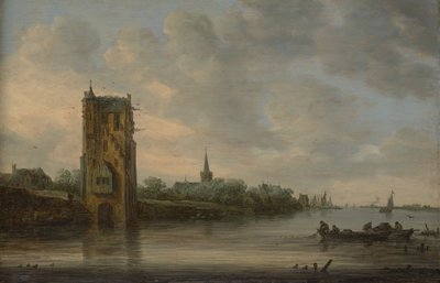 Brama Pelkus koło Utrechtu autorstwa Jan Josephsz van Goyen