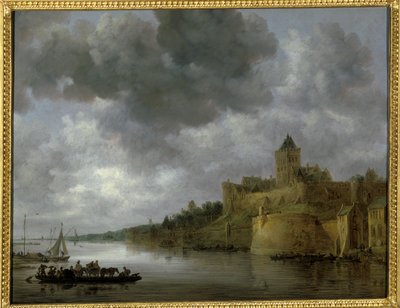 Valkhof w Nymwegen, 1642 autorstwa Jan Josephsz van Goyen