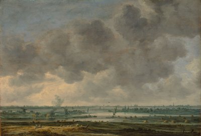 Widok Haarlemu i Haarlemmer Meer, 1646 autorstwa Jan Josephsz van Goyen