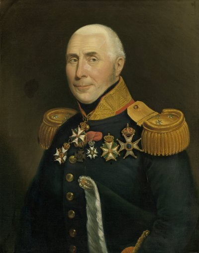Gijsbertus Martinus Cort Heyligers (1770-1849). Generał porucznik piechoty autorstwa Jan Kieft