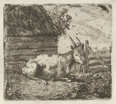 Buck w stodole autorstwa Jan Kobell (II)