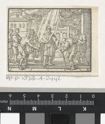 Chrystus uzdrawia chorych autorstwa Jan Lauwryn Krafft (I)