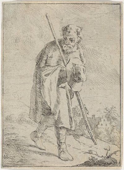 turysta autorstwa Jan Lauwryn Krafft (I)