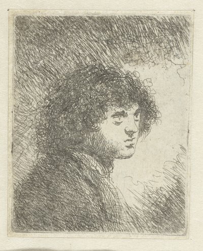 Popiersie młodego mężczyzny autorstwa Jan Lievens