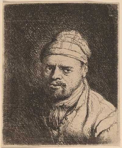 Popiersie kucharza z czapką autorstwa Jan Lievens