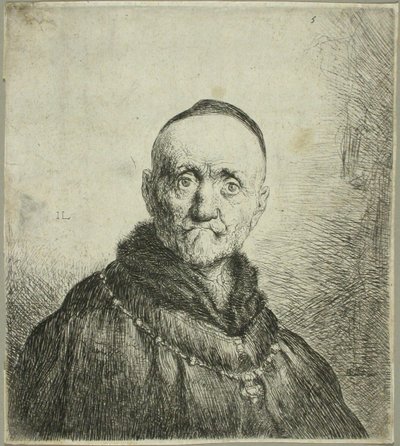 Popiersie orientalnego mężczyzny autorstwa Jan Lievens