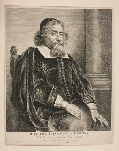 Pan Efraim dobry lekarz hebrajski autorstwa Jan Lievens