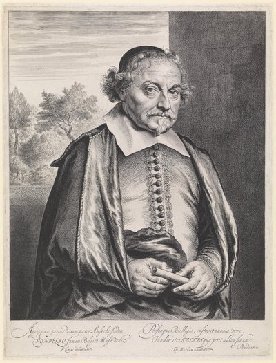 Joost van den Vondel autorstwa Jan Lievens