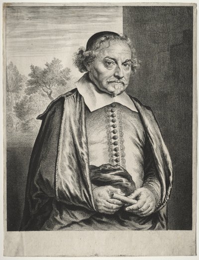Justus Vondel autorstwa Jan Lievens
