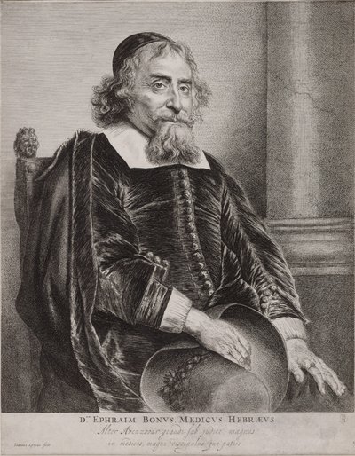 Portret Efraima Bueno autorstwa Jan Lievens