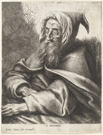 Święty Antoni autorstwa Jan Lievens