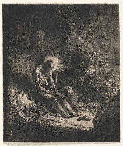 Św. Hieronim autorstwa Jan Lievens