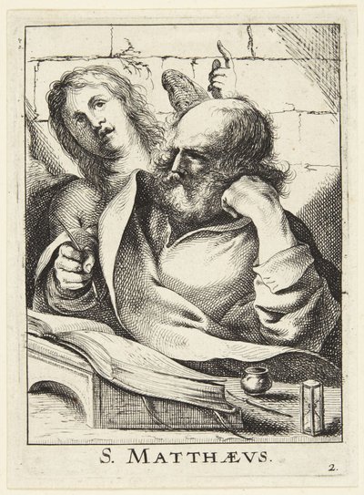 Święty Mateusz autorstwa Jan Lievens