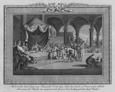A trzeciego dnia były urodziny faraonów... koniec XVII-początek XVIII wieku. autorstwa Jan Luyken