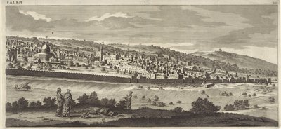 Widok Jerozolimy (prawa płyta) autorstwa Jan Luyken