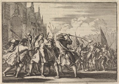 Morderstwo braci De Witt, 1672 autorstwa Jan Luyken