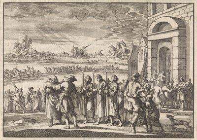 Prześladowania protestantów we Francji, 1672 autorstwa Jan Luyken