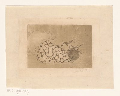 Mysz, muszla i oset autorstwa Jan Mankes (signed by artist)