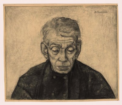 Douwe widziany od przodu autorstwa Jan Mankes