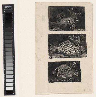 Trzy ryby autorstwa Jan Mankes