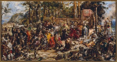 Chrzest Litwy. R.P. 1387 autorstwa Jan Matejko