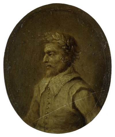 Portret Mattheusa de Casteleyn, kapłana i retoryki w Oudenaarde autorstwa Jan Maurits Quinkhard