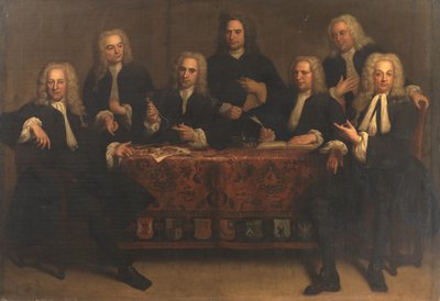 Zarząd Gildii Chirurgów autorstwa Jan Maurits Quinkhard