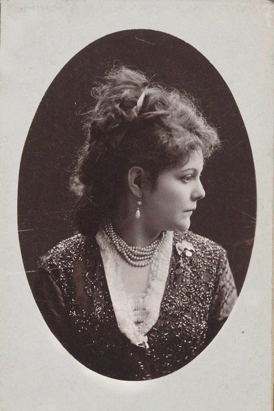 Portret pianistki i kompozytorki Sophie Menter 1846-1918 , 1893. autorstwa Jan Mieczkowski