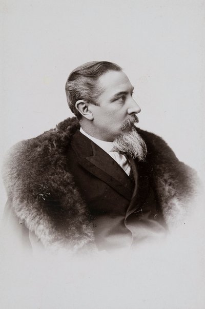 Portret malarza Henryka Siemiradzkiego 1843-1902 , 1893. autorstwa Jan Mieczkowski