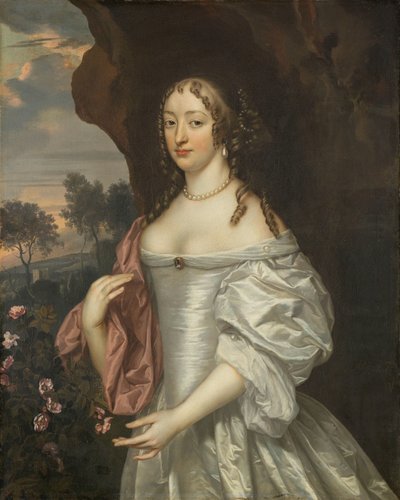 Portret Jacoby van Orliens, żony Jacoba de Witte z Haamstede autorstwa Jan Mijtens