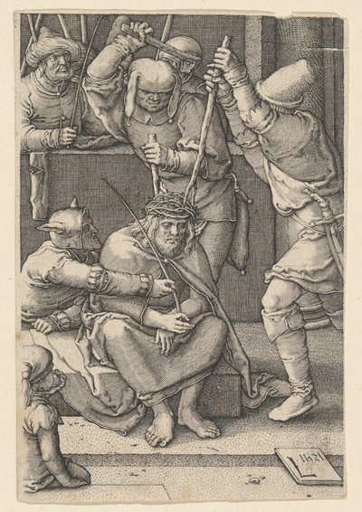 Chrystus ukoronowany cierniami copy.n.d. autorstwa Jan Muller