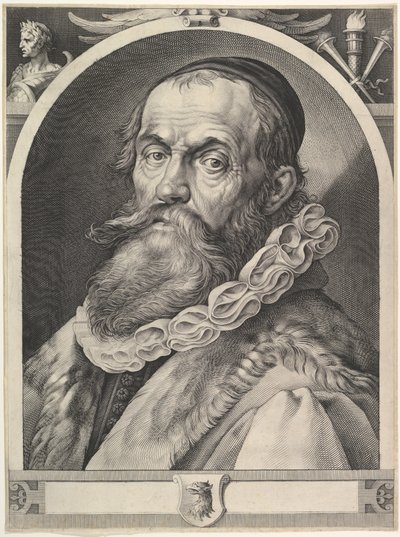 Portret Hendricka Goltziusa, ca. 1617. autorstwa Jan Muller