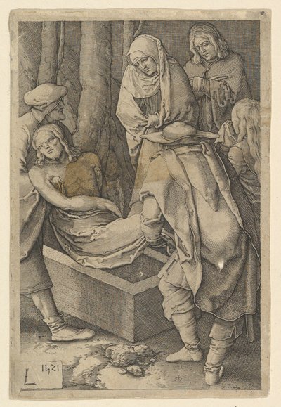 Kopia złożenie do grobu, 1521. autorstwa Jan Muller