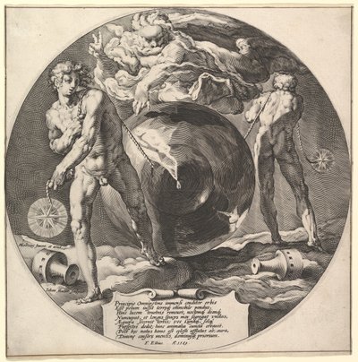 Tytuł: Stworzenie Świata, ca. 1592. autorstwa Jan Muller