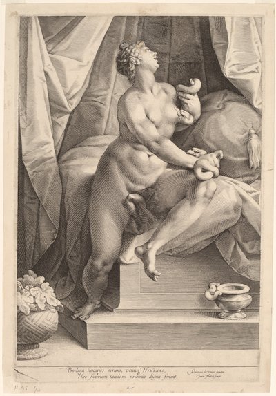 Kleopatra autorstwa Jan Muller, after Adriaen de Vries